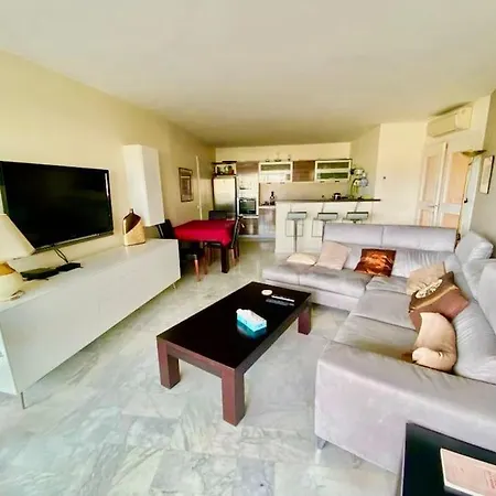 Sea View Pool Terrace Ac 1 Bedroom * Νίκαια